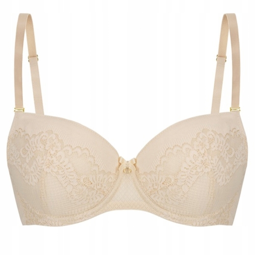 BIUSTONOSZ NIPPLEX CASILDA II BEŻOWY PUSH-UP